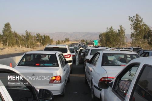 آخرین وضعیت ترافیکی جاده ها ترافیک سنگین در محور چالوس و هراز