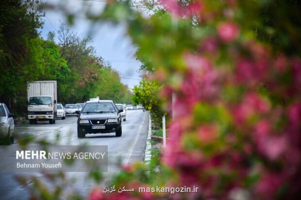 تردد روان و فاقد مداخلات جوی در محورهای شمالی کشور