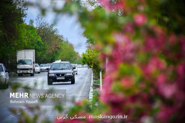 تردد روان در محورهای شمالی کشور به جز هراز