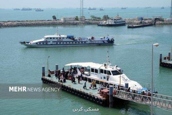 جابه جایی ۹ و نیم میلیون مسافر دریایی در ۶ ماهه سال جاری